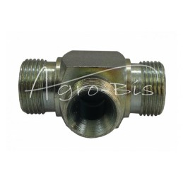 Hidraulinės jungties trišakis M22 - M20 - M22 15L/WNP-DKM - HS6