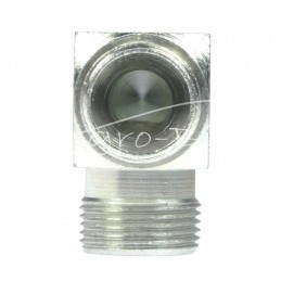 Hidraulinės jungties alkūnė 90 BB 1/2" - M22x1.5 15L - HS264