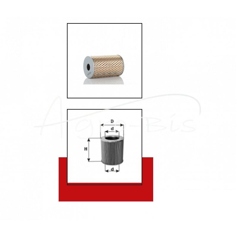 Alyvos filtro įdėklas Bizon Sędziszów WFO-0710 - WO10-90