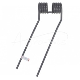 Dešiniojo rotacinio grėblio vartytuvo dantis 600038 Niemeyer milteliniu būdu dažytas MORGA - 600038M