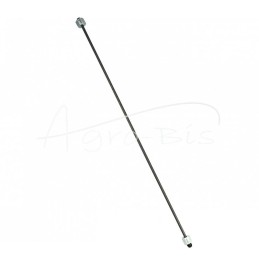 Tiesi įpurškimo žarna 60 cm M12x1.5mm M14x1.5mm ANDORIA - WTR-60CMM12M14AM