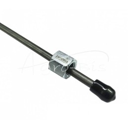 Tiesi įpurškimo žarna 60 cm M12x1.5mm M14x1.5mm ANDORIA - WTR-60CMM12M14AM