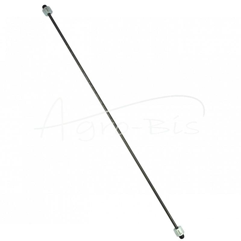 Tiesi įpurškimo žarna 60 cm M12x1.5mm veržlės M12x1.5mm ANDORIA - WTR-60CMM12M12AM