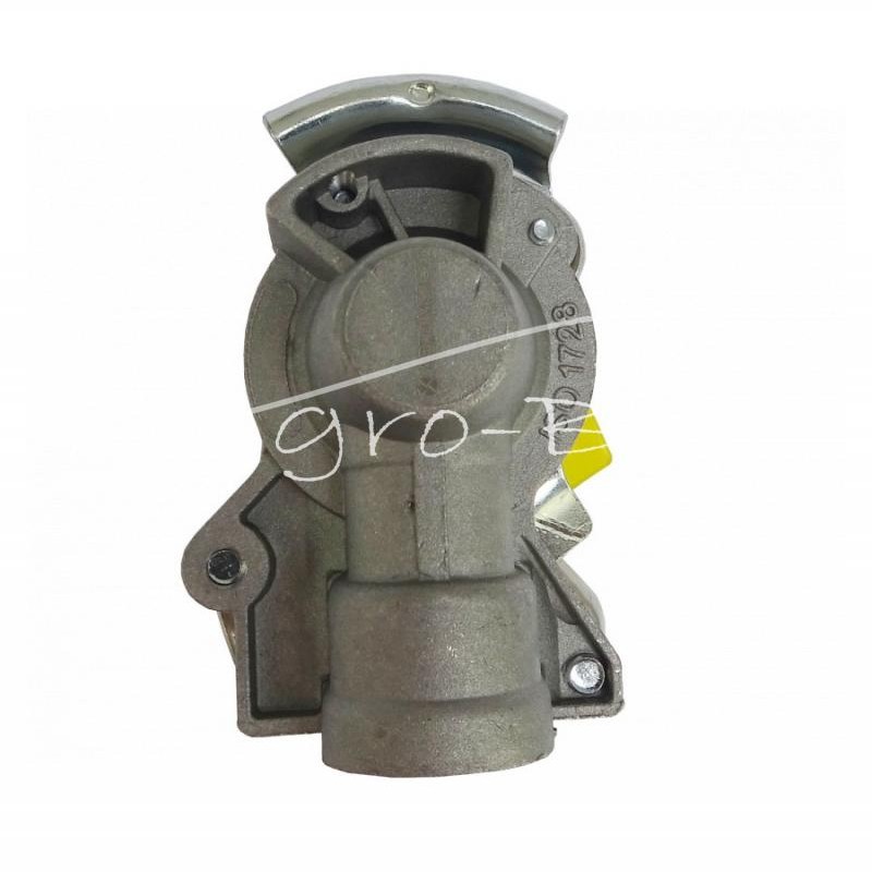 Minkšto oro jungtis su vožtuvu, geltona, dviguba grandinė, 22x1.5 ISO 1728 ARCHIMEDES - 4248013122ZZA