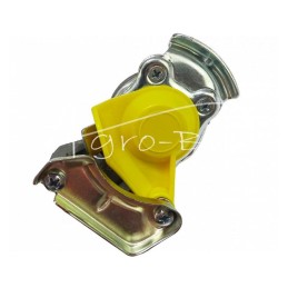 Minkšto oro jungtis su vožtuvu, geltona, dviguba grandinė, 22x1.5 ISO 1728 ARCHIMEDES - 4248013122ZZA