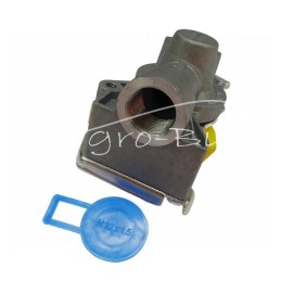 Minkšto oro jungtis su vožtuvu, geltona, dviguba grandinė, 22x1.5 ISO 1728 ARCHIMEDES - 4248013122ZZA