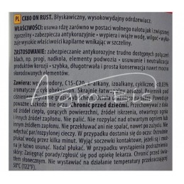 Momentinis, didelio našumo ON Rust rūdžių šalinimo priemonė 500 ml su CX-80 aplikatoriumi - GUL1-12