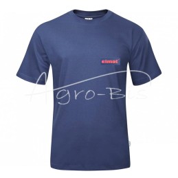 Trumparankoviai marškinėliai, 180 g/m², 100 % medvilnė, mėlyni ELMOT - KN180XLE