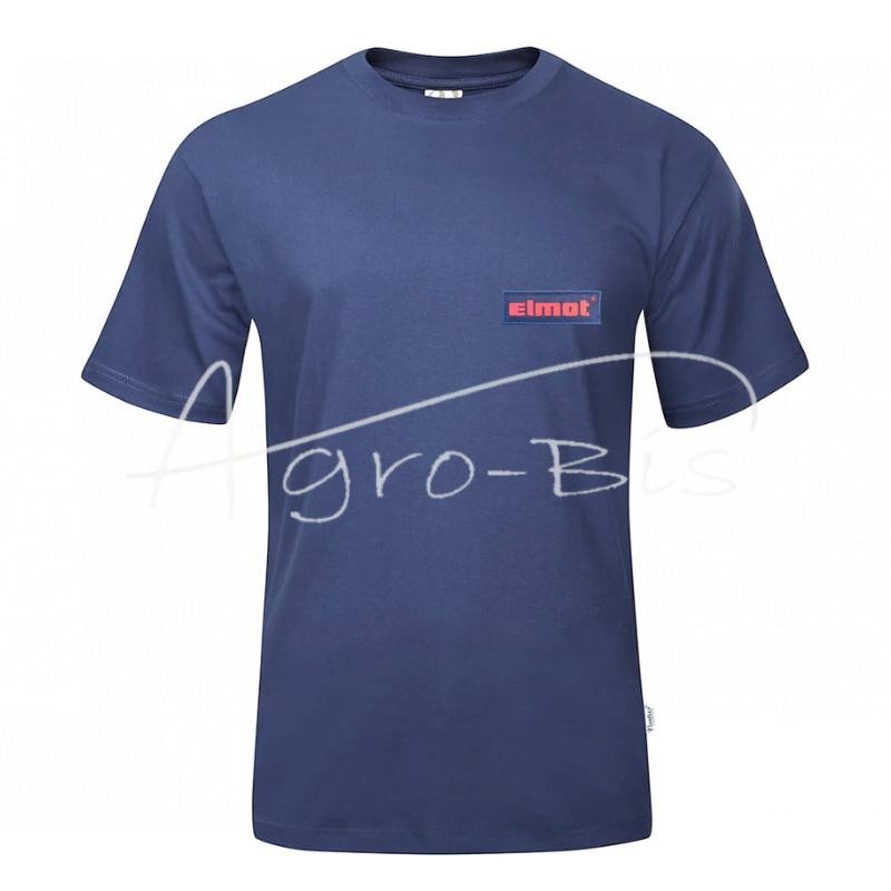 Trumparankoviai marškinėliai, 180 g/m², 100 % medvilnė, mėlyni ELMOT - KN180XXXLE