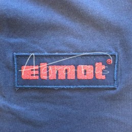 Trumparankoviai marškinėliai, 180 g/m², 100 % medvilnė, mėlyni ELMOT - KN180XXXLE