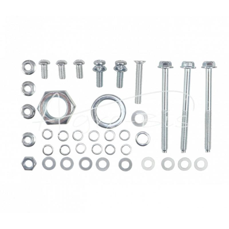 Generatoriaus tvirtinimo komplektas 14V 72A du diržai 9515672 Ursus C-385 ELMOT - 80642385.3EL