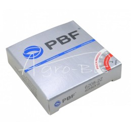 Vienos eilės ekranuotas rutulinis guolis 6208 ZZ FŁT Kraśnik - 6208 ZZ FŁT