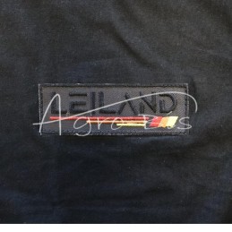 Trumparankoviai marškinėliai, 180 g/m², 100 % medvilnė, juodi LEILAND - KC180XXLL