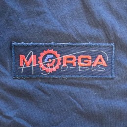 Trumparankoviai marškinėliai, 180 g/m², 100 % medvilnės, mėlyni MORGA - KN180XLM