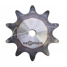 Grūdinto grandinės žvaigrio disko 16B-1 Z-10 išorinis skersmuo 93,8 mm MORGA - T16B110M