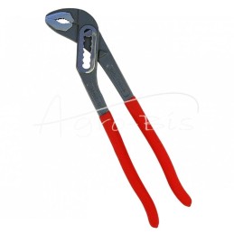 Reguliuojamas veržliaraktis, vamzdžių replės, 300 mm, gumuota rankena - 123452H