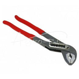 Reguliuojamas veržliaraktis, vamzdžių replės, 300 mm, gumuota rankena - 123452H