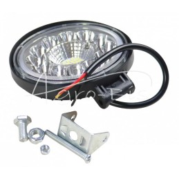 LED darbinis žibintas apvalus FI-110mm 33 LED universalus fokusuotas šviestuvas - LL33L110MM