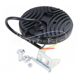 LED darbinis žibintas apvalus FI-110mm 33 LED universalus fokusuotas šviestuvas - LL33L110MM