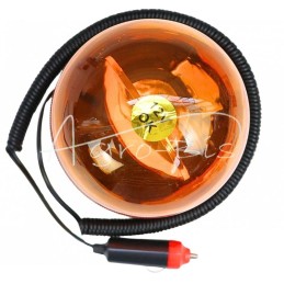 Signalinė įspėjamoji lemputė, švyturėlio lemputė 12 V oranžinė - LP12V