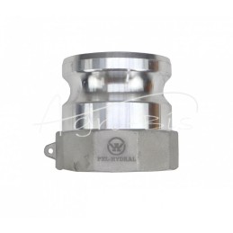 „Camlock“ jungties greito prijungimo kištukas, A tipo, aliuminis, 2 1/2 colio x 63 mm, PZL HYDRAL - ZCA63H