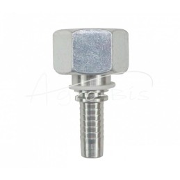 Hidraulinė jungtis DKOS DN13 20S M30x2 sunki Premium HYDRAL - DKOSDN12M30x2H