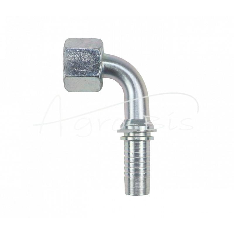 Hidraulinis antgalis ORFS 90° DN16 1-14 CATERPILLAR Premium HYDRAL - ORFS90DN16G1H