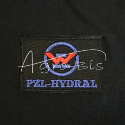 Trumparankoviai marškinėliai, 180 g/m², 100 % medvilnė, juodi HYDRAL - KC180XXLH