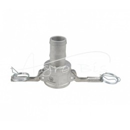 Camlock jungties greito prijungimo jungtis, C tipo, aliuminis, 1 1/4" x 32 mm, PZL HYDRAL - ZCC32H