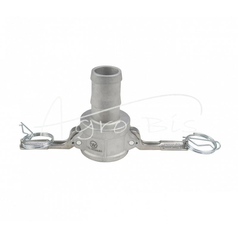 Camlock jungties greito prijungimo jungtis, C tipo, aliuminis, 1 1/4" x 32 mm, PZL HYDRAL - ZCC32H