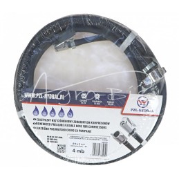 Lanksti pneumatinė žarna PVC pumpavimui L-4 m 20 bar PZL - HYDRAL - L4PVCH