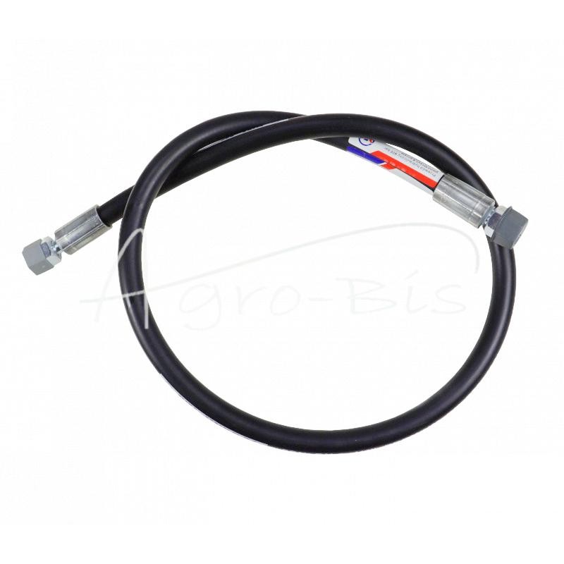 Hidraulinė žarna 400 bar sriegis M14x1,5 tiesi L-1000mm DN06-2SN 40MPa PZL HYDRAL - AA-06-1000/2SNH