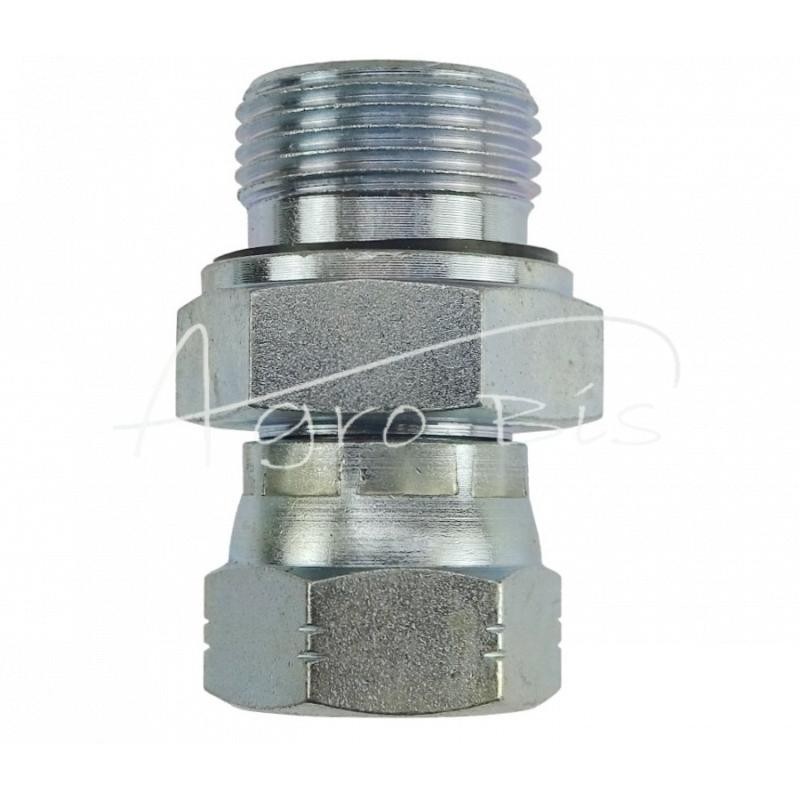 Hidraulinė jungtis BA 3/4 - 7/8"" 14 UNF/UNF ED" - HS566