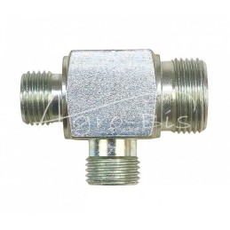 Hidraulinė jungtis – trišakis M16x1.5 - M16x1.5 - M22x1.5 10L/10L/15L - HS15