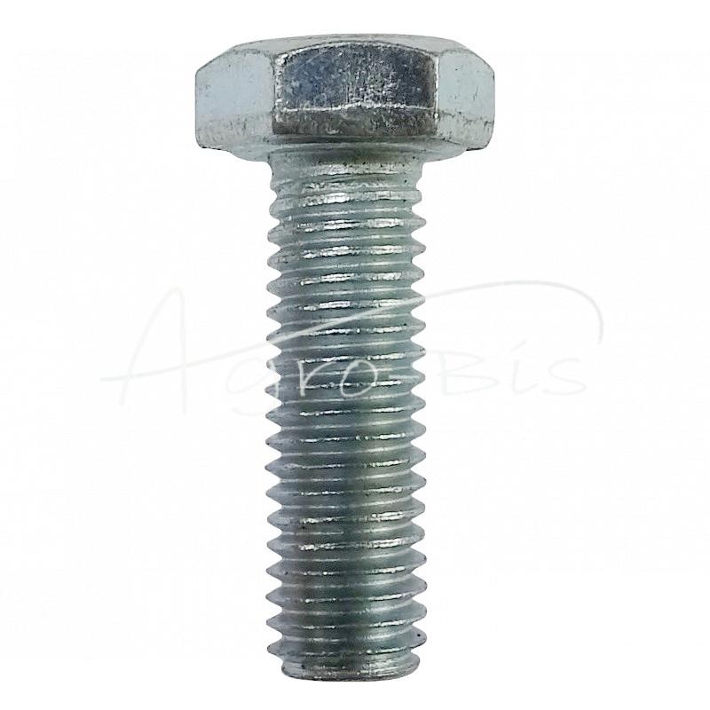 Šešiakampė galvutė, pilnas sriegis, M8x25, 5.8 klasė, DIN933, baltai cinkuotas - M8*25/0CYNK