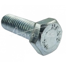 Šešiakampė galvutė, pilnas sriegis, M8x25, 5.8 klasė, DIN933, baltai cinkuotas - M8*25/0CYNK