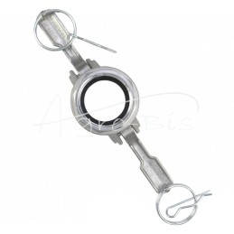 „Camlock“ jungties lizdas, D tipo, aliuminis, 1 1/4" x 32 mm, PZL HYDRAL - ZCD32H