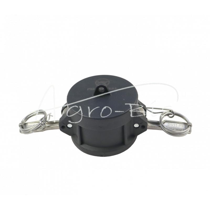 „Camlock“ nuolatinės srovės jungties dangtelis, 16 barų, polipropilenas, PP, 2" x 50 mm, PZL HYDRAL - ZCDPC50H