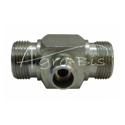 Hidraulinės jungties trišakis M22x1.5 - M14x1.5 - M22x1.5 15L/8L/15L - HS4