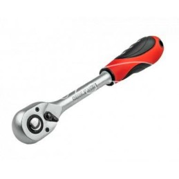 Terkšlinis lizdinis raktas 1/2 colio, 72 dantų, smulkūs dantys - 4266