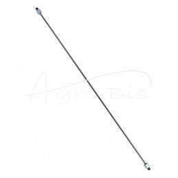 Tiesi įpurškimo žarna 80 cm M12x1.5mm M14x1.5mm ANDORIA - WTR-80CMM12M14AM