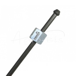 Tiesi įpurškimo žarna 80 cm M12x1.5mm M14x1.5mm ANDORIA - WTR-80CMM12M14AM