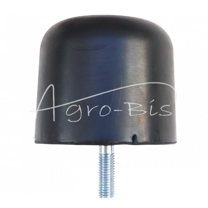 Universalus guminis bamperis 85x95 su vienu M12 varžtu - 001984