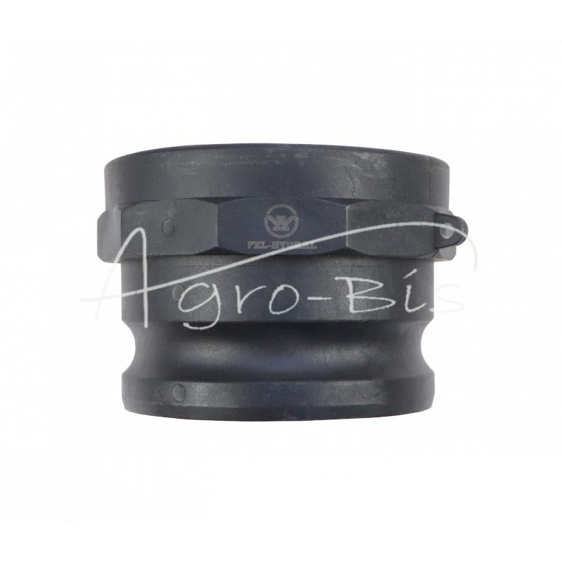 „Camlock“ jungties kištukas, A tipo, polipropilenas, PP, 4" x 101 mm, PZL HYDRAL - ZCPA101H