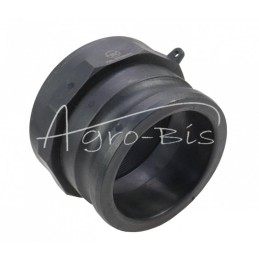 „Camlock“ jungties kištukas, A tipo, polipropilenas, PP, 4" x 101 mm, PZL HYDRAL - ZCPA101H