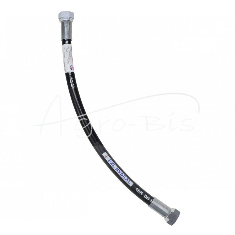 Hidraulinės žarnos sriegis M22x1,5 tiesus L-500mm DN12-1SN 532-631-105-510, 7214/07-103/1 UNHZ 500 Cyklop PZL HDRAL - AA-13-50