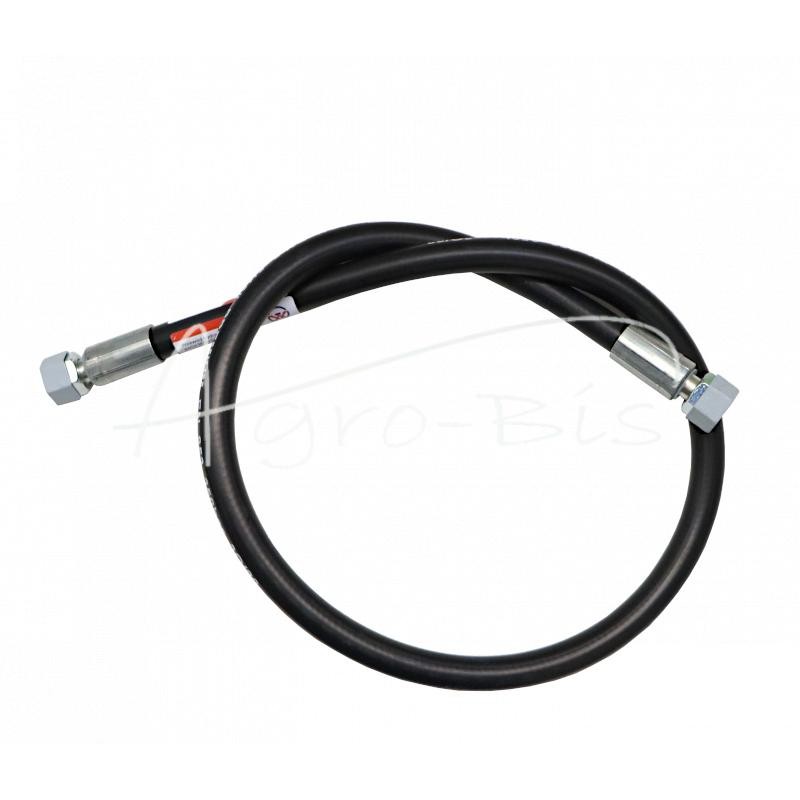 Hidraulinė žarna 350 bar sriegis M16x1,5 tiesus L-1000mm DN08-2SN 35MPa PZL HYDRAL - AA-08-1000/2SNH