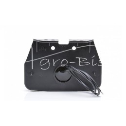 Šoninis gabaritinis žibintas W157 12V/24V atsparus vandeniui IP68 LED raudonas neoninis su laidu - 1135