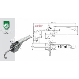 Šoninis kablio tvirtinimas - ZB-03C