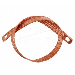 Įžeminimo vielos tinklas FI-10mm ilgio 500mm vario pynimas universalus ELMOT - PM500EL